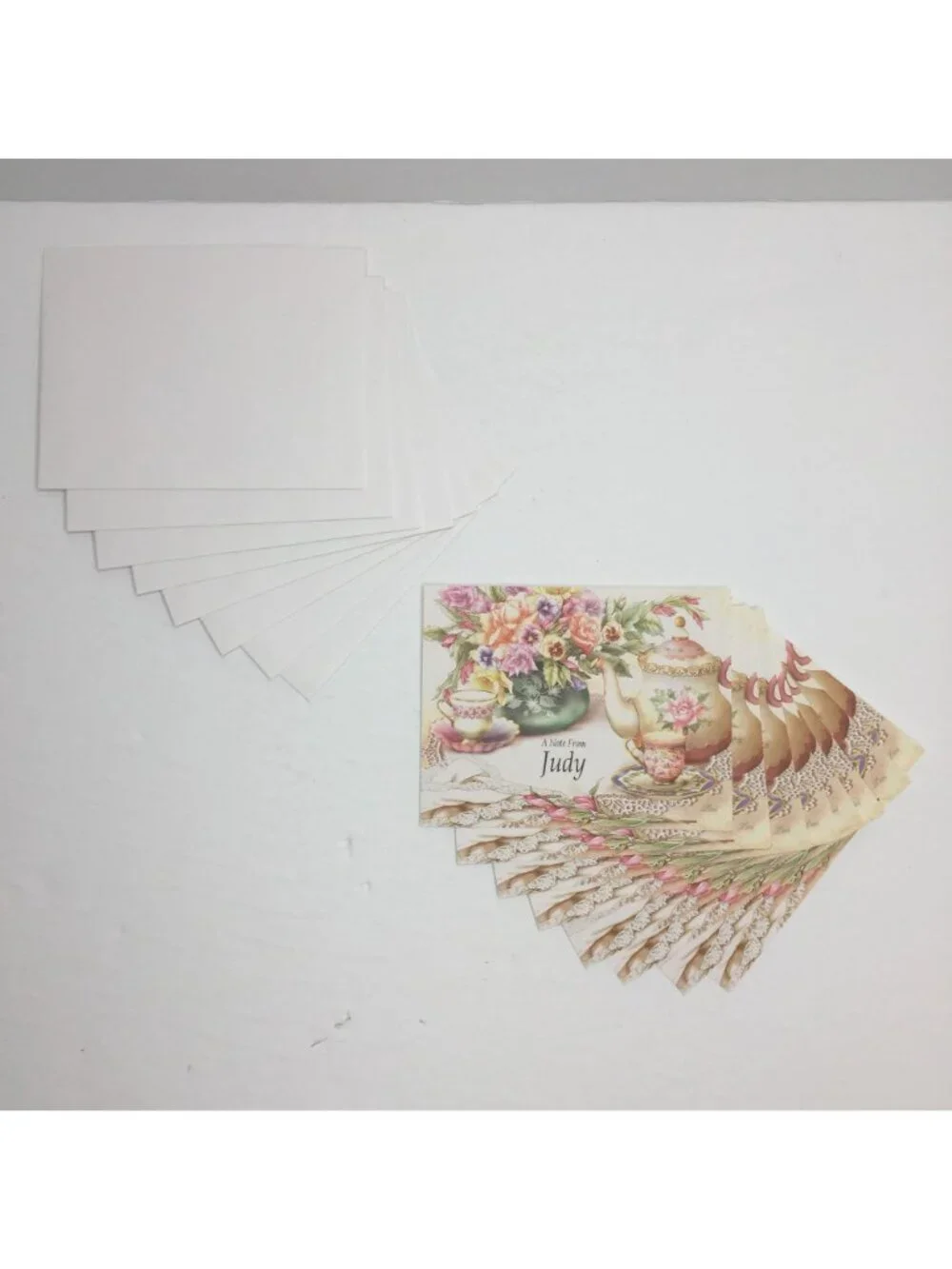 Note Cards Envelopes Set 10 Blank Personalized 
